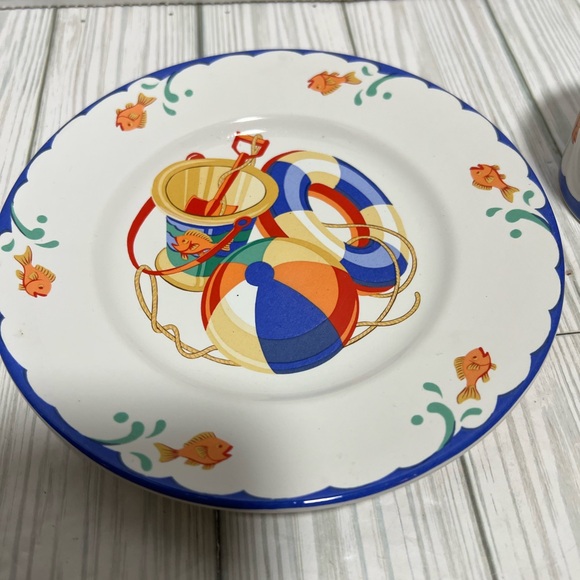 Tiffany & Co. Seashore mug & Plate Set - Picture 7 of 9